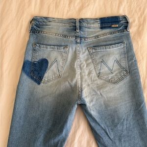 MOTHER button fly dazzler ankle